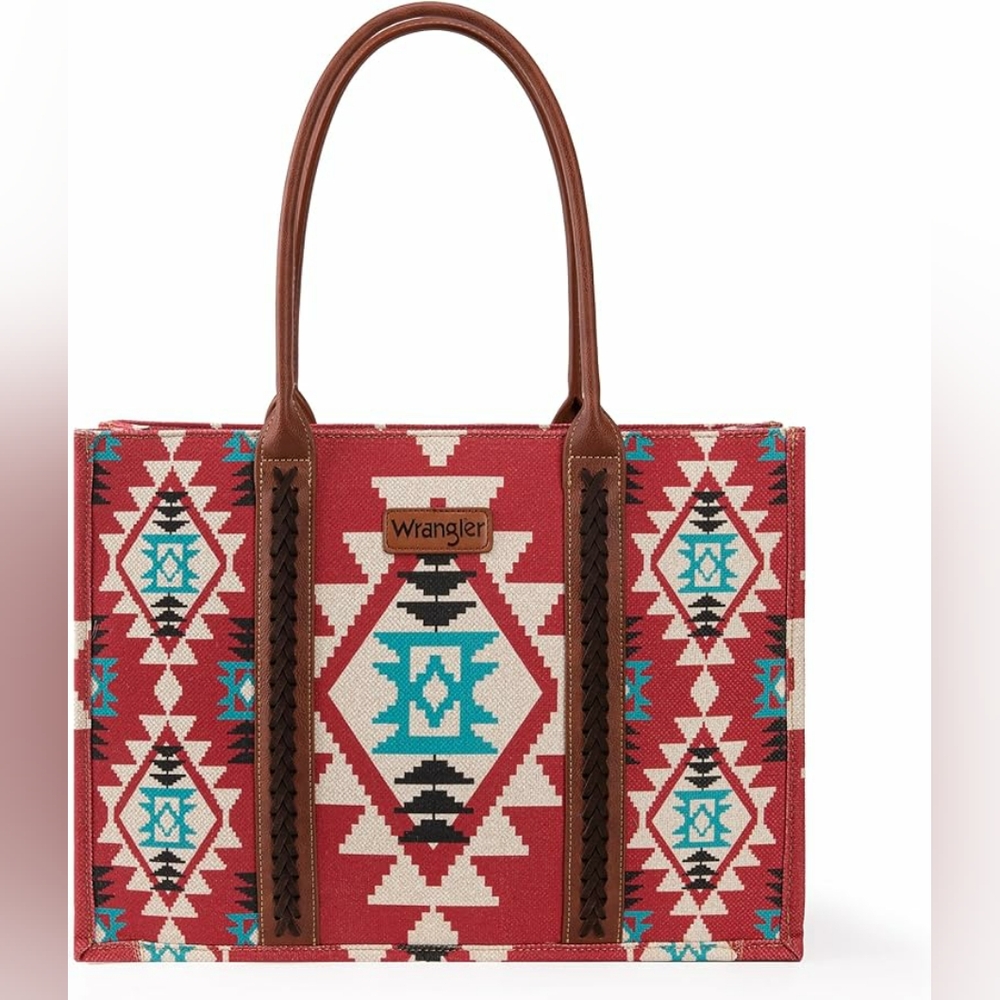 Wrangler Aztec Tote Bag NEW
